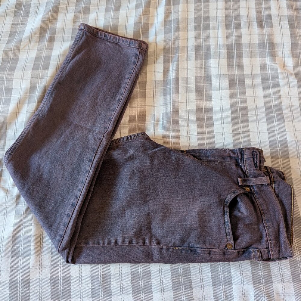 Men’s Levi Strauss Purple Wash Jeans Size W 29 L 32